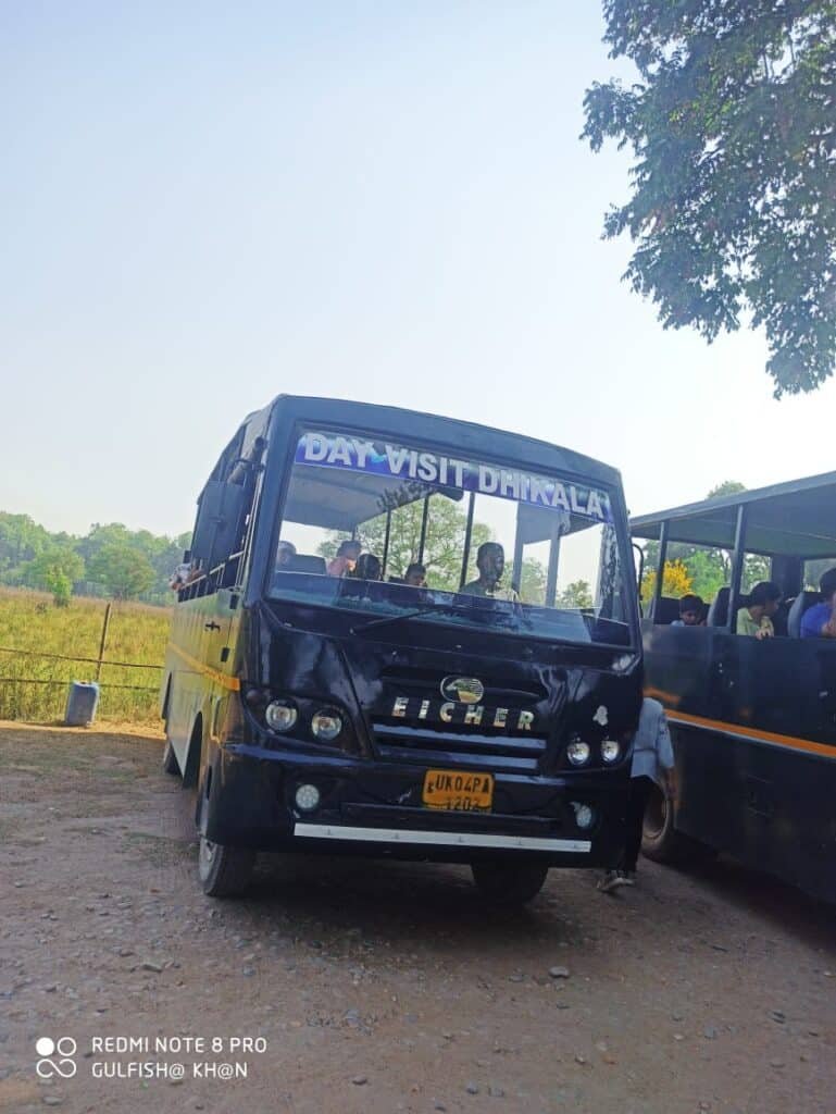 dhikala visit vehicle